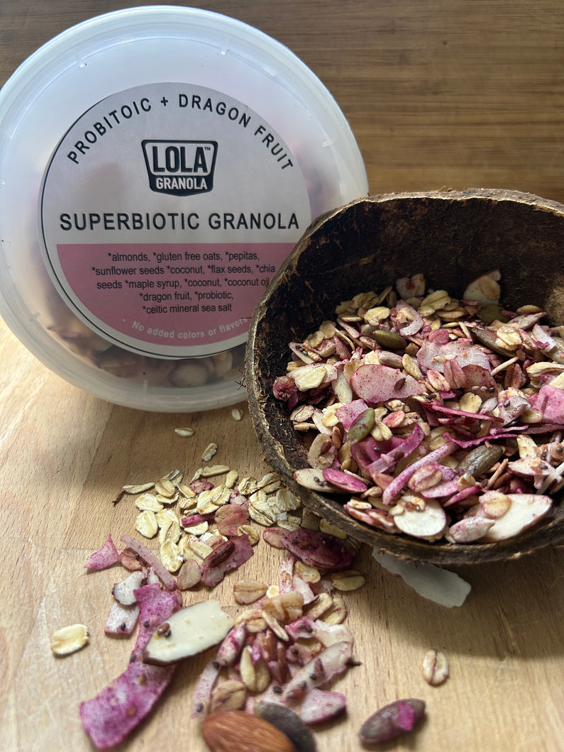 PINK DRAGON IMMUNITY BOOST GRANOLA WITH SUPERBIOTICS 5oz
