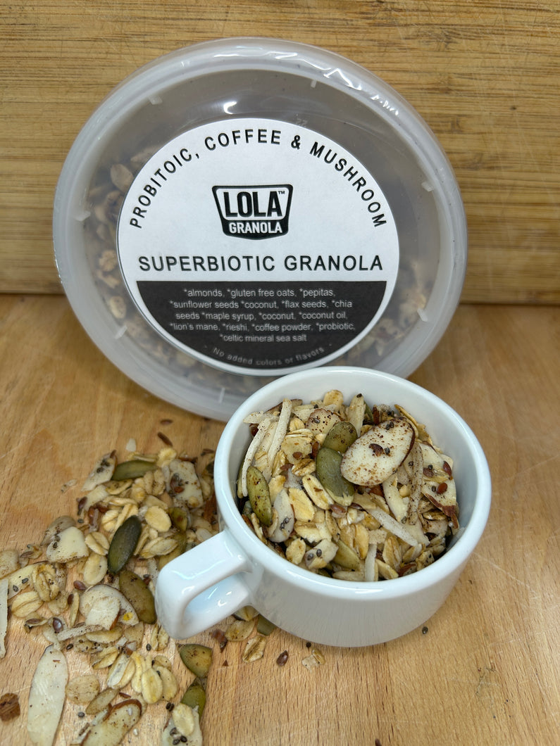 LION'S BREW BRAIN BOOST SUPERBIOTIC GRANOLA 5oz